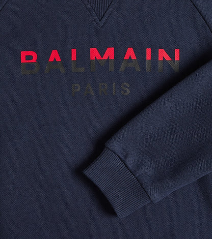 Logo cotton jersey sweatshirt