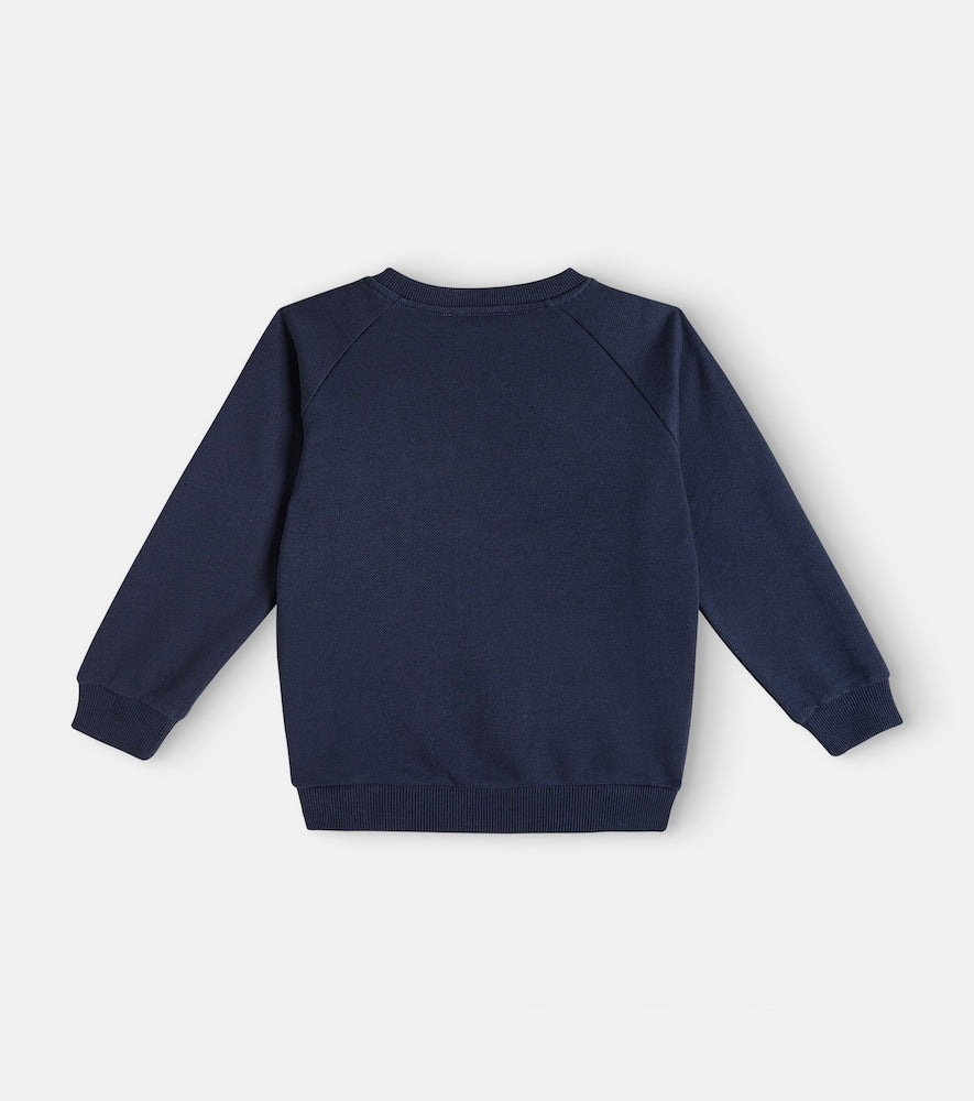 Logo cotton jersey sweatshirt