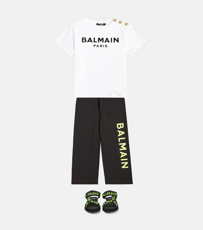 Cotton-blend sweatpants