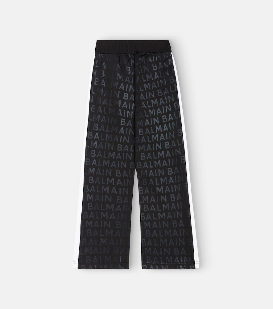 Cotton-blend sweatpants