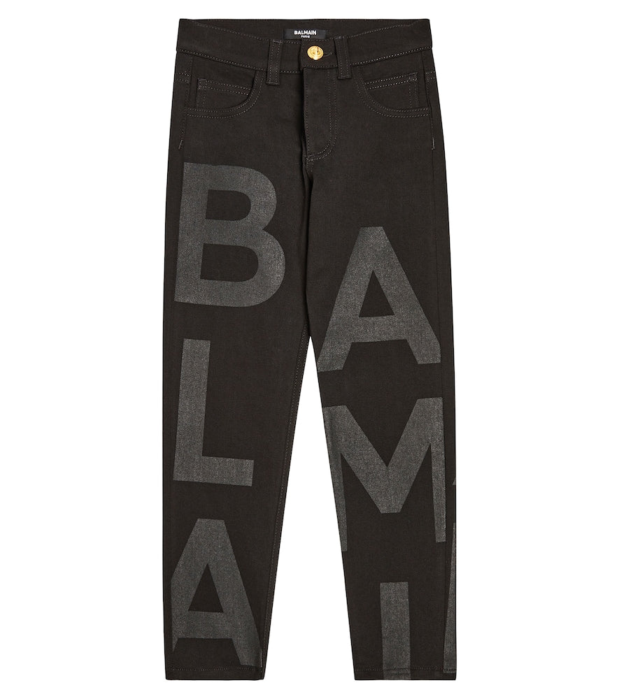 Cotton-blend jeans