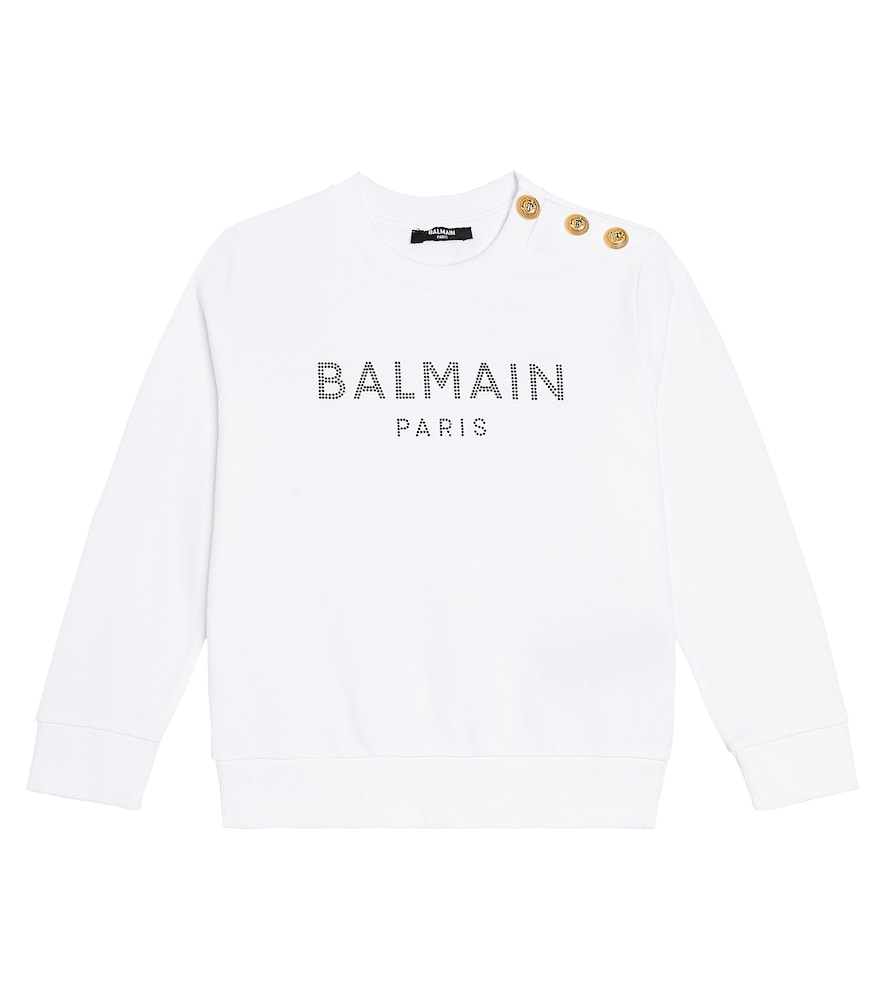 Logo cotton jersey sweatshirt