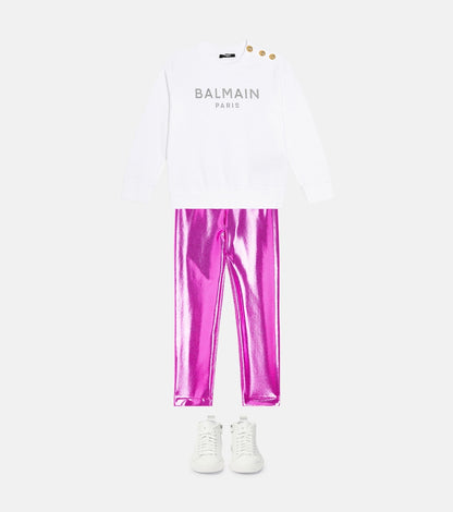Logo cotton jersey sweatshirt