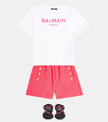 Logo rubber sandals