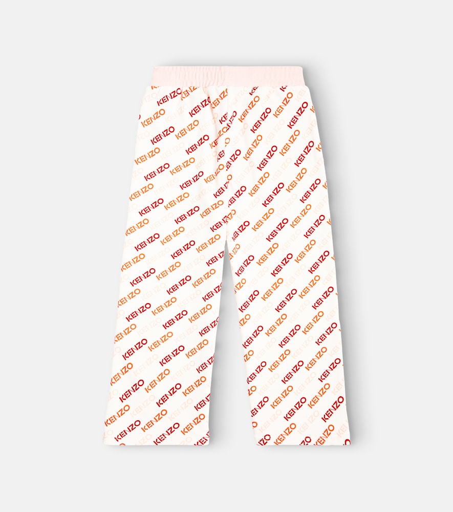 Logo cotton-blend sweatpants