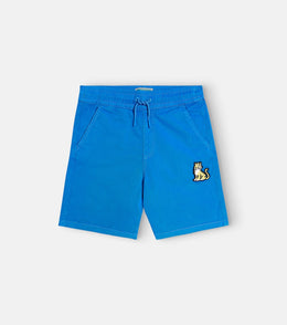 Cotton jersey Bermuda shorts