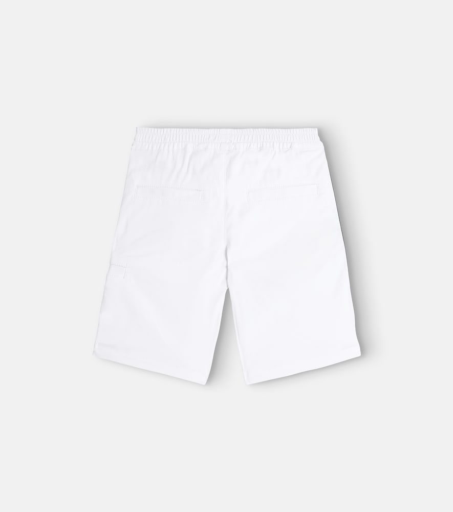 Logo cotton-blend Bermuda shorts