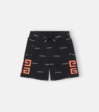 Logo cotton-blend jersey shorts