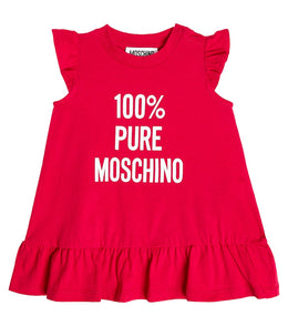 Baby printed cotton jersey dress