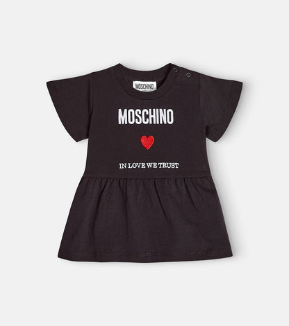 Baby printed cotton jersey dress