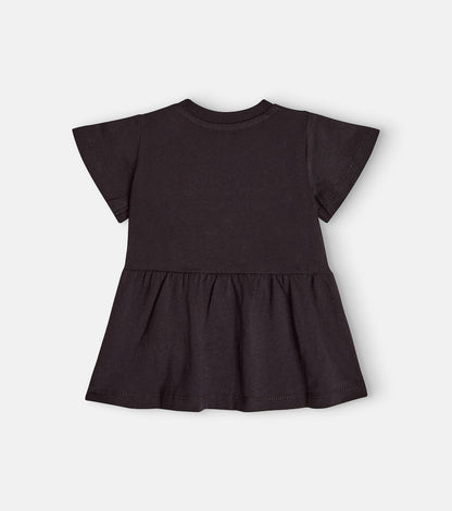 Baby printed cotton jersey dress
