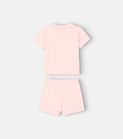 Baby cotton T-shirt and shorts set