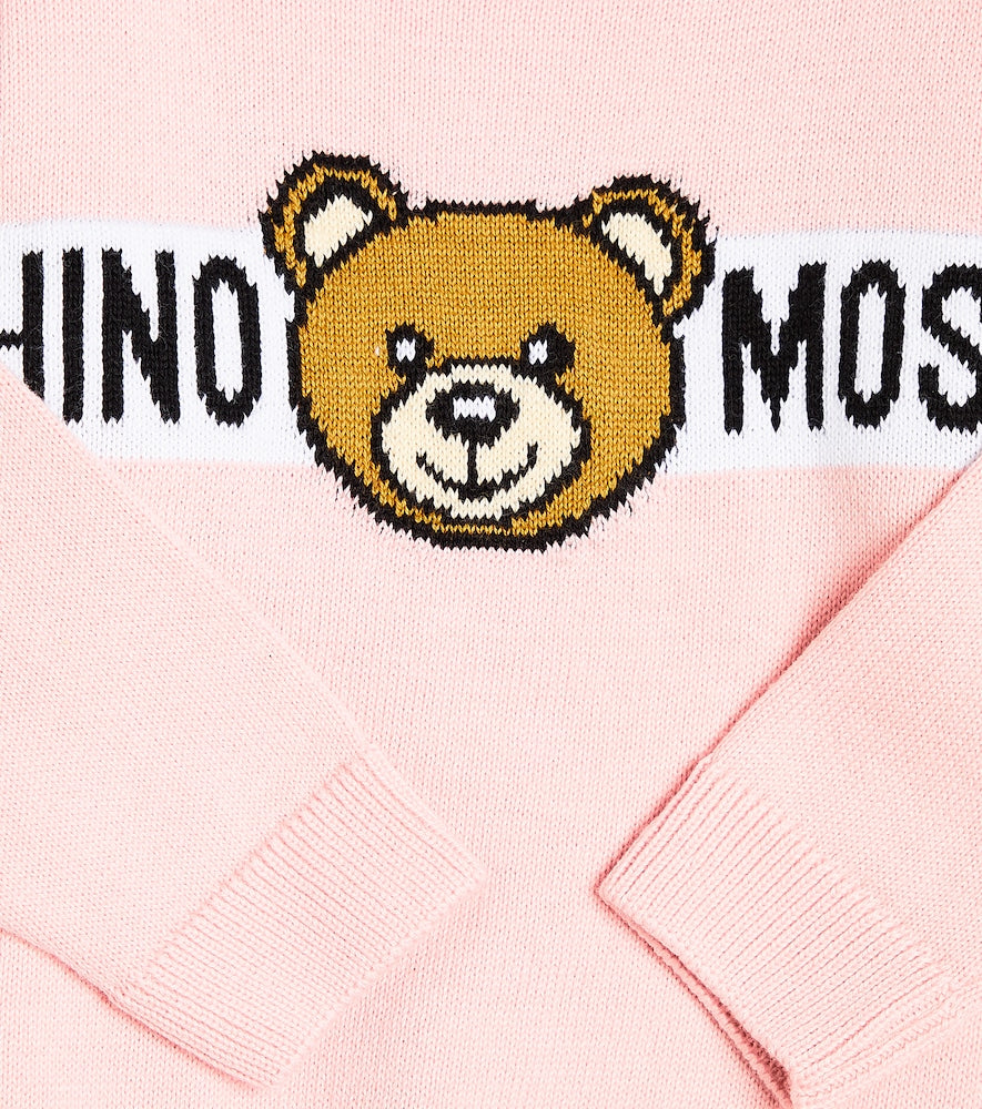 Baby Teddy Bear cotton jersey sweatshirt
