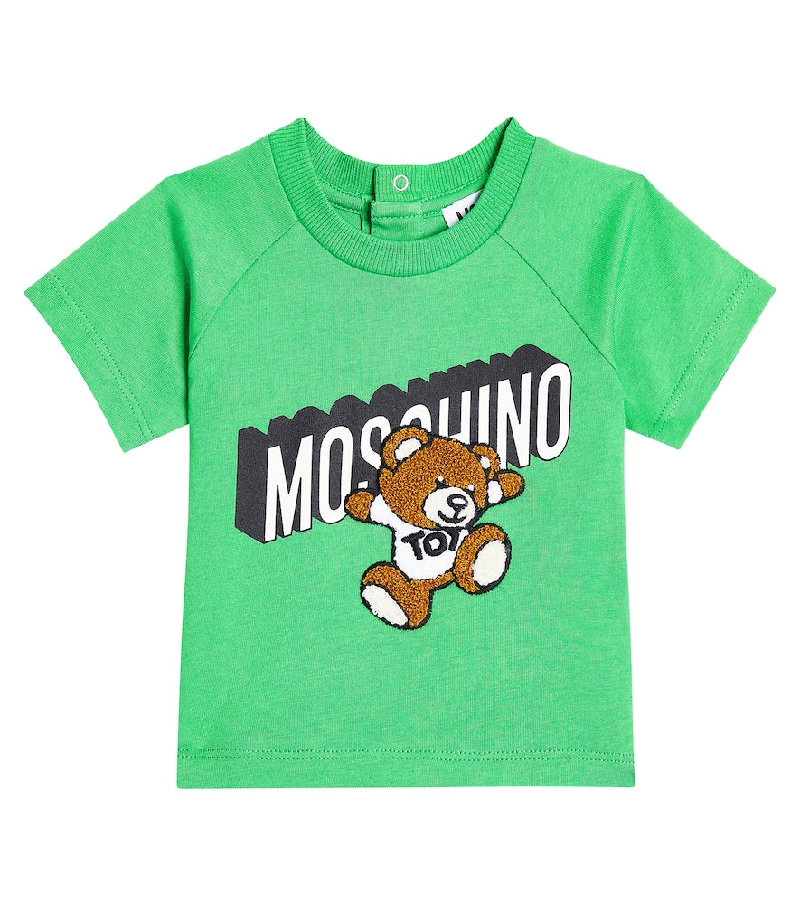 Baby printed cotton jersey T-shirt