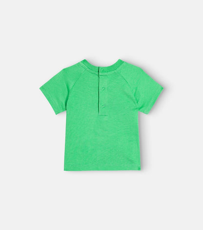 Baby printed cotton jersey T-shirt