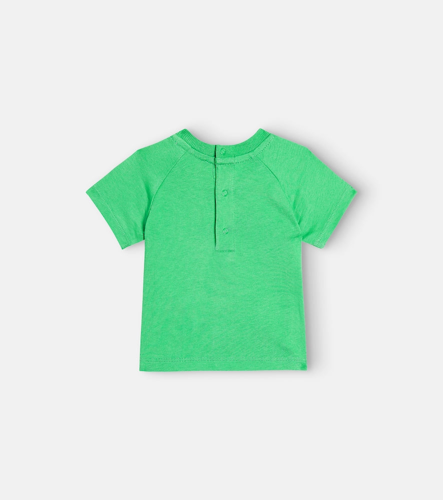 Baby printed cotton jersey T-shirt