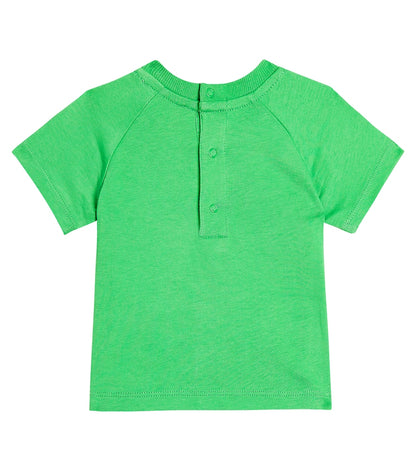 Baby printed cotton jersey T-shirt