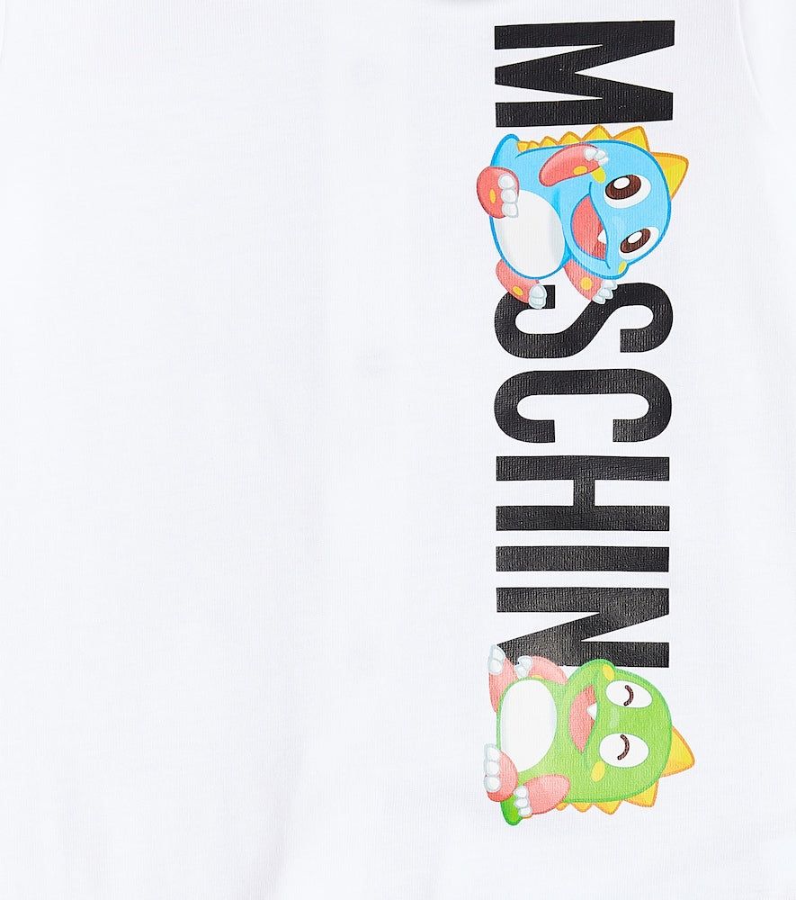 Baby printed cotton jersey onesie