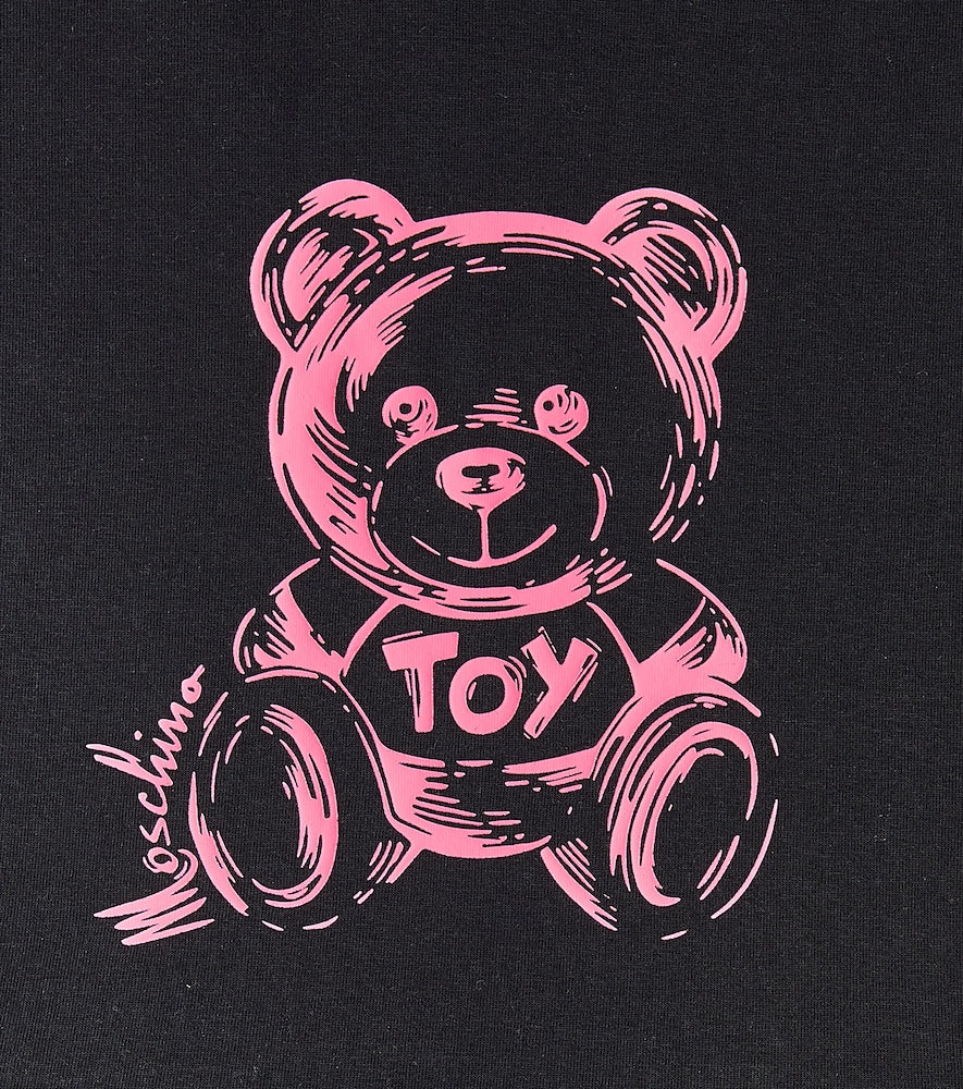 Teddy Bear cotton-blend jersey dress