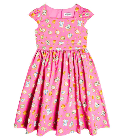 Teddy Bear cotton dress