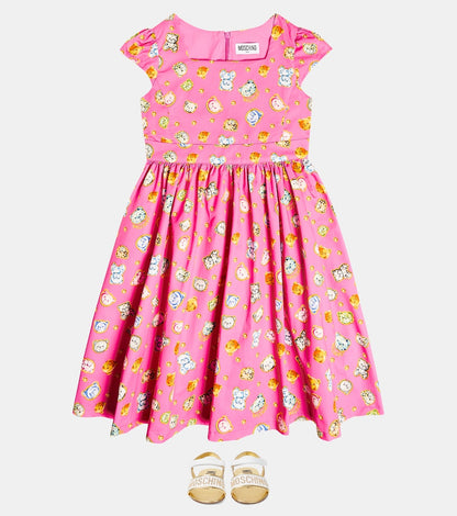 Teddy Bear cotton dress
