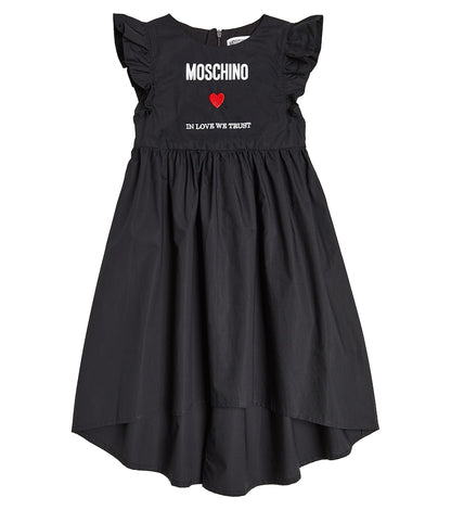Logo cotton dress