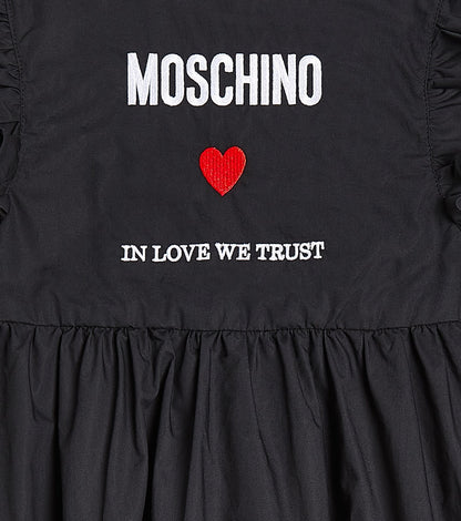 Logo cotton dress