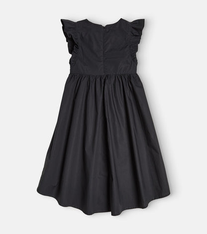 Logo cotton dress