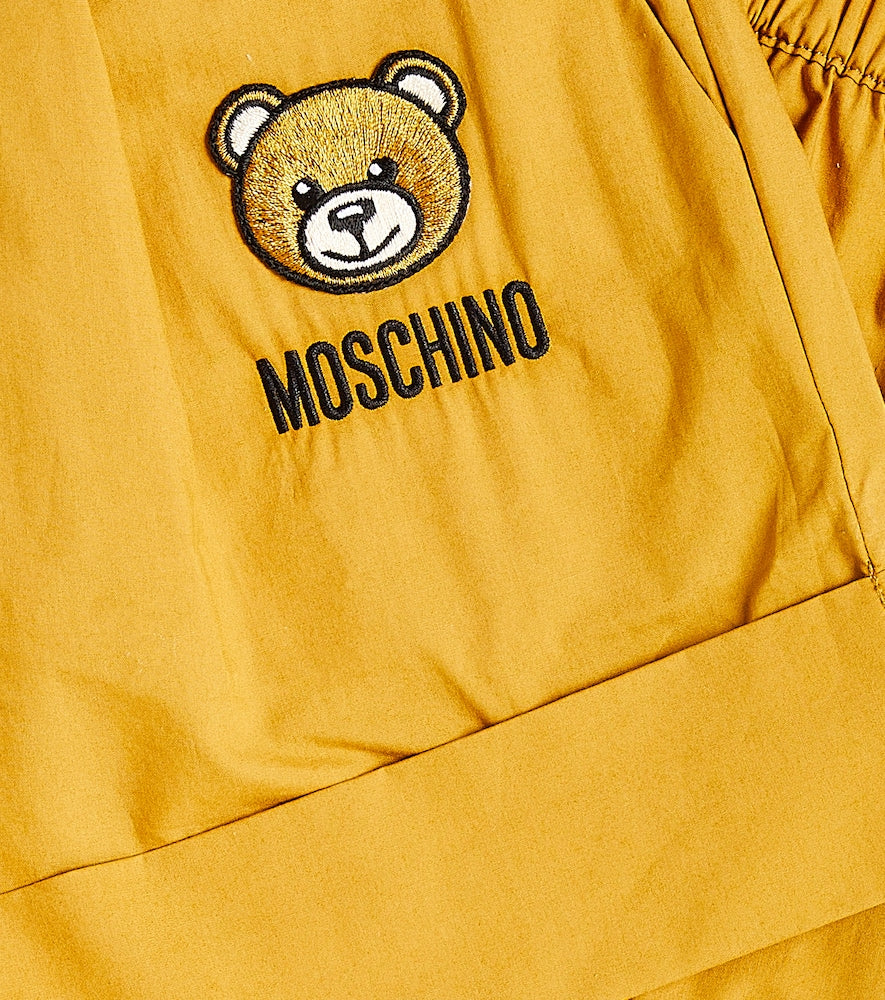 Teddy Bear high-rise cotton shorts