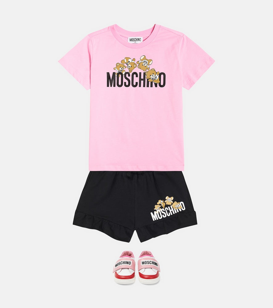 Teddy Bear cotton-blend jersey shorts