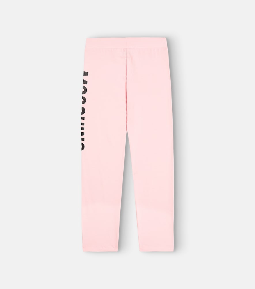 Teddy Bear cotton-blend jersey leggings