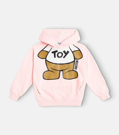 Teddy Bear cotton jersey hoodie
