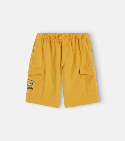 Teddy Bear cotton-blend cargo shorts