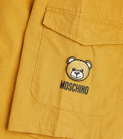 Teddy Bear cotton-blend cargo shorts
