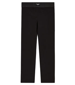 Logo cotton jersey leggings