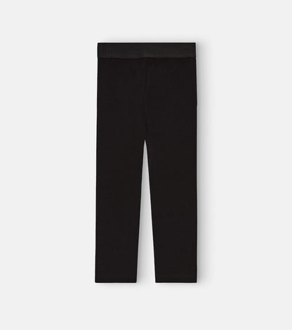 Logo cotton jersey leggings