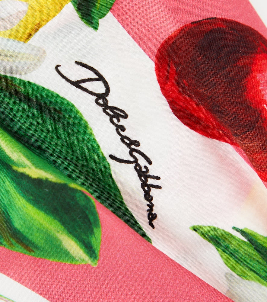 Printed cotton headband
