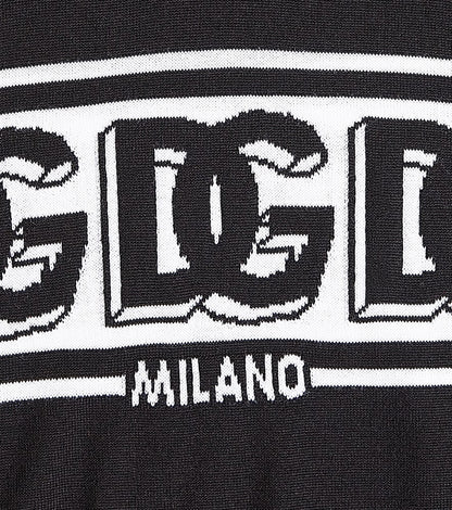 DG intarsia virgin wool sweater