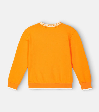 DG cotton jersey sweatshirt