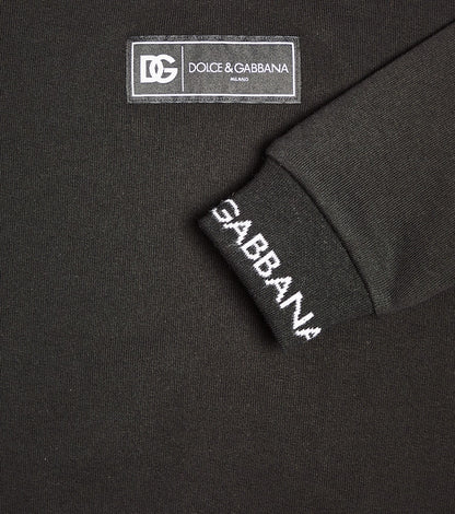 DG cotton jersey sweatshirt