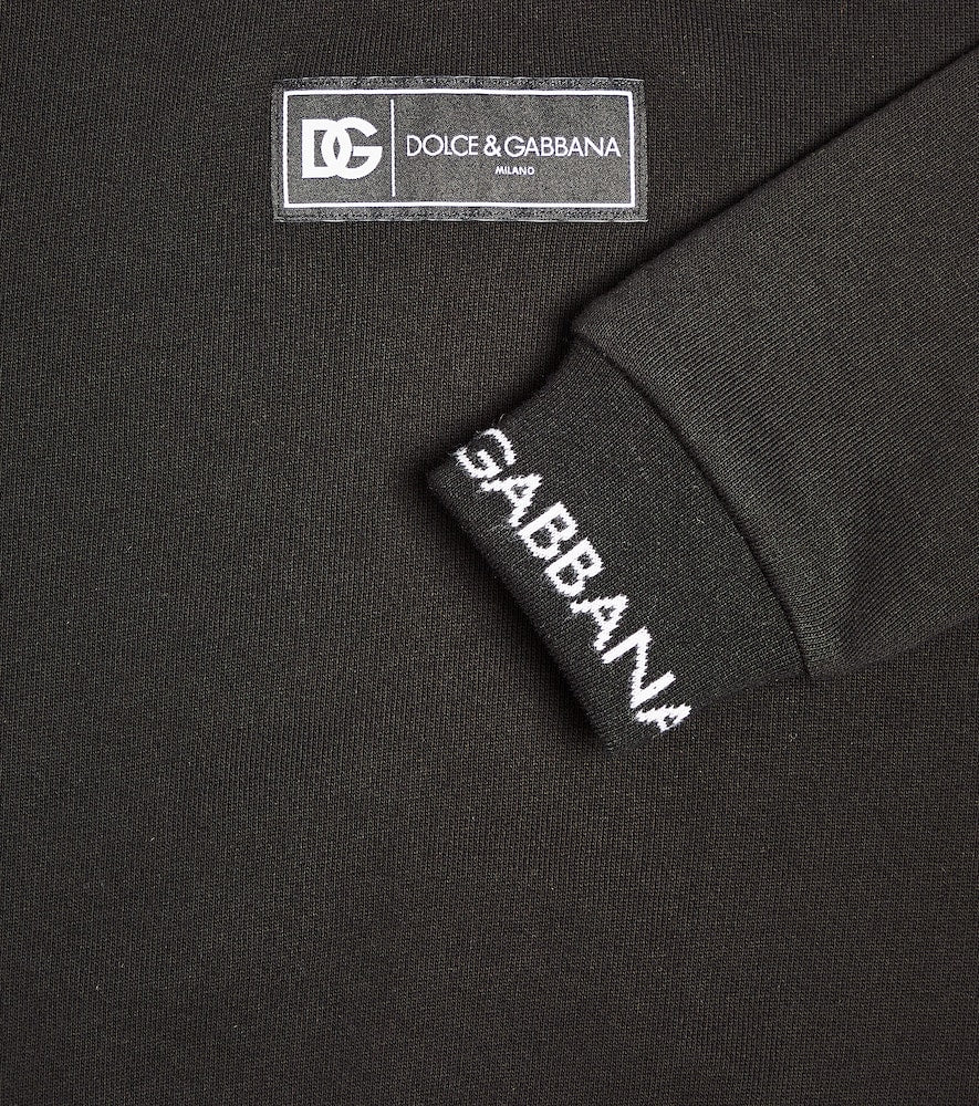DG cotton jersey sweatshirt