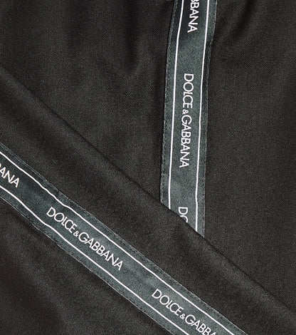 Logo wool track pants