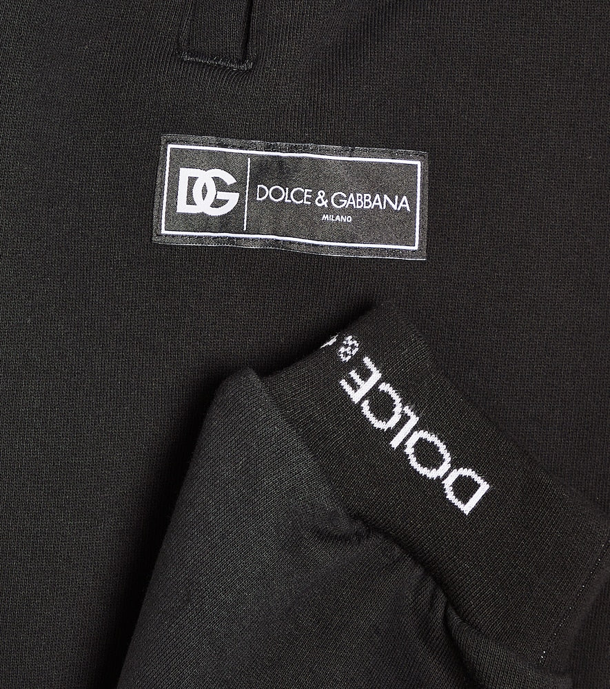 Logo cotton jersey sweatpants