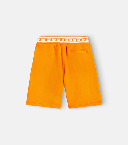Logo cotton jersey shorts