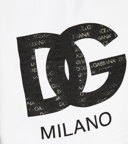 Logo cotton jersey shorts