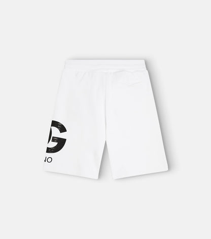 Logo cotton jersey shorts