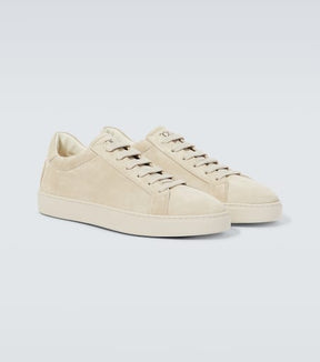 Suede sneakers