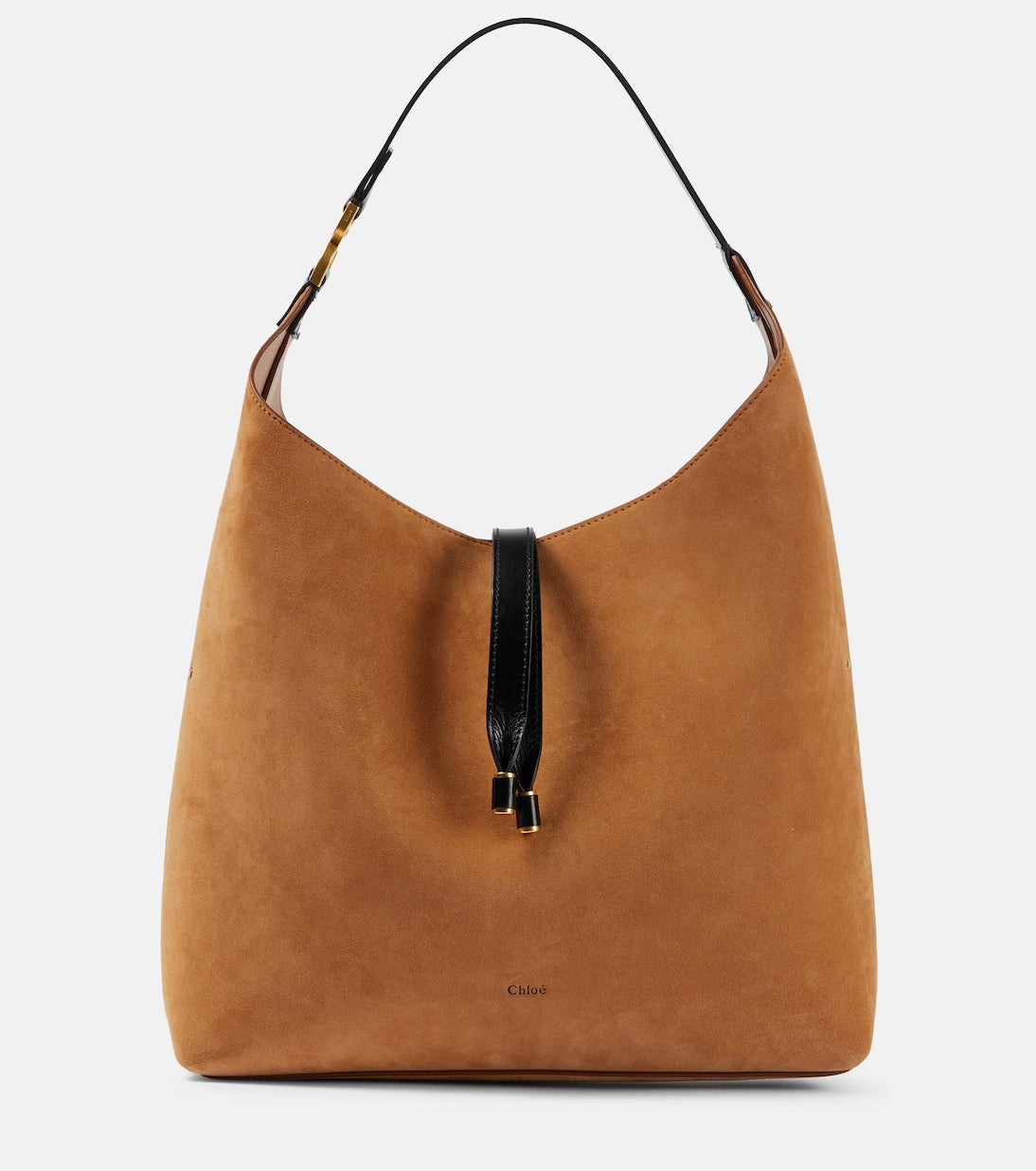 Marcie Small suede shoulder bag