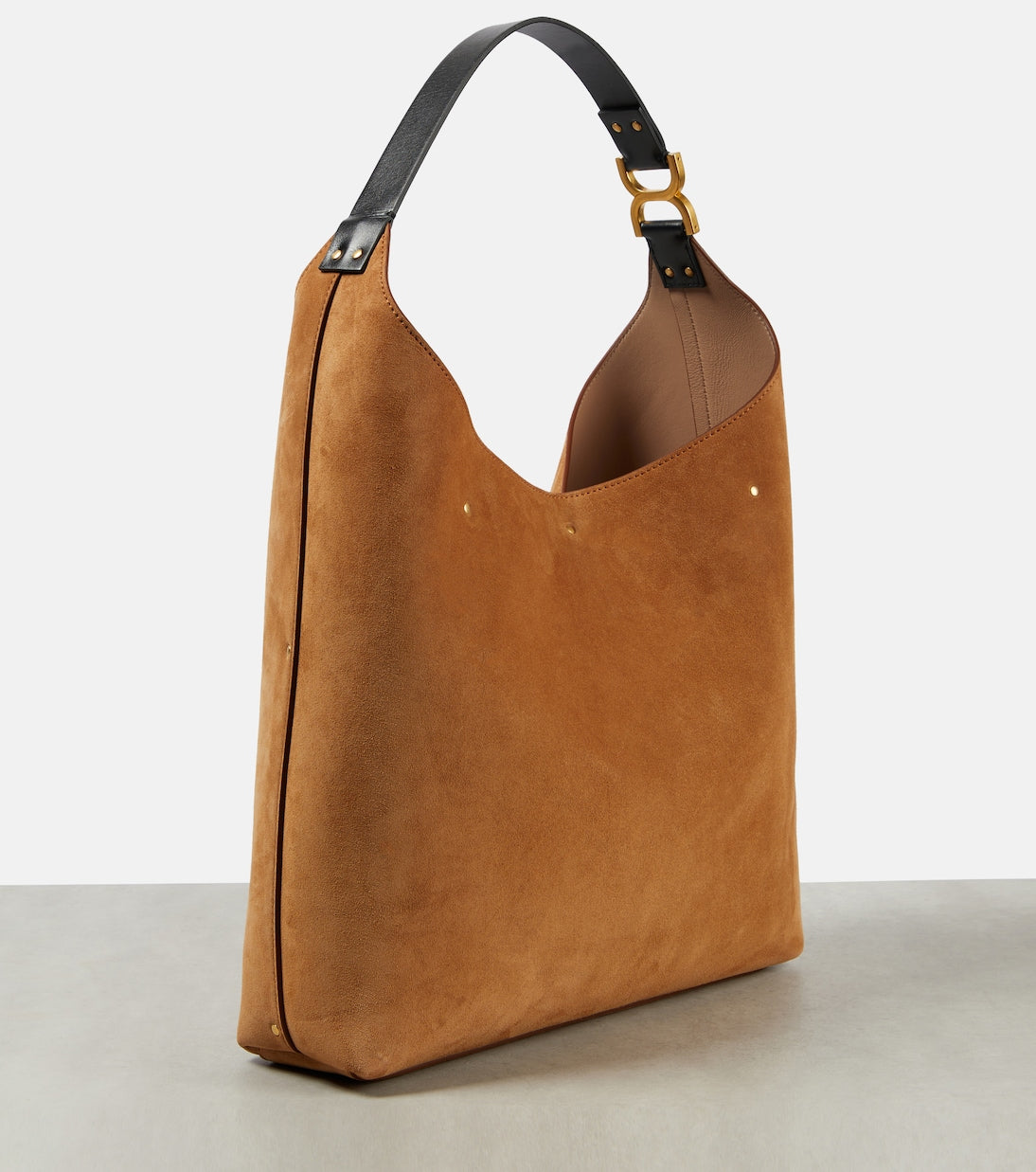 Marcie Small suede shoulder bag