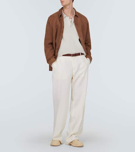 Ami de Cœur cotton-blend polo sweater